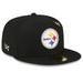 Men's New Era x Paper Planes Black Pittsburgh Steelers 59FIFTY Fitted Hat