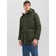 Parka JACK & JONES "JJECLIP PARKA SN" Gr. XL, grün (rosin) Herren Jacken Parkas