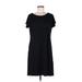 J.Jill Casual Dress: Black Dresses - Women's Size Medium Petite