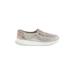Ara Sneakers: Slip-on Platform Casual Gold Solid Shoes - Women's Size 7 1/2 - Almond Toe