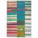 "Vibe by Jaipur Living Bellium Indoor/Outdoor Striped Multicolor/ Blue Area Rug (4'2""X6') - Jaipur Living RUG157180"