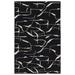 Nikki Chu by Jaipur Living Noir Handmade Abstract Black/ White Area Rug (5'X8') - Jaipur Living RUG156897