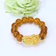 Bracelet Feng Shui en Citrine bijou de richesse Pi Xiu attire la richesse et la chance L4ME