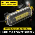 NITECORE-Boîtier de batterie d'extension chargeur de batterie Limitess Power Bank lampe de sauna
