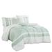 Latitude Run® Missiah Comforter Set Microfiber in Green/White | Queen Comforter + 8 Additional Pieces | Wayfair 989507A1713941DA9A51012A108A7E6A