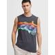 Solid Tanktop Herren grau, XL