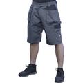 Maverick Safety Maverick Holster Pocket Shorts 36" in Grey Polyester/Cotton