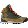 Schnürboots THE NORTH FACE "M BACK-TO-BERKELEY IV TEXTILE WP", Gr. 46, bunt (grün, braun), Leder, sportlich, Schuhe Schnürboots, wasserdicht