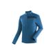 Funktionsshirt MAIER SPORTS "Skutvik HZ M" Gr. 60, blau (aquablau) Herren Shirts Sport funktionaler Midlayer für Herren, hohe Atmungsaktivität
