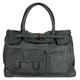 Shopper SAMANTHA LOOK Gr. B/H/T: 41 cm x 29 cm x 16 cm onesize, grau Damen Taschen Handtaschen