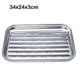 YLLSF Reusable Grill Tray & Reusable Grill Tray Gas Grill Accessories 34x 24 x 3 cm