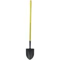 16 Gauge Ergo-Power Round Point Shovel With Hollow Back And 48 Fiberglass Straight Handle