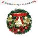 Christmas Wreaths Door Hanging Rattan Venue Layout Christmas Decorations Garland for Home Party Decor New Year-B