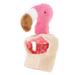 Funny Pet Head Flamingo Hat Fancy Headgear Costume Accessories for Cat Dog Puppy