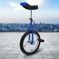 16 Modern Wheel Unicycle Skid-proof Tire Adjustable Height Exercise Bicycle 3 Color