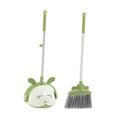 Kids Cleaning Toy Children Housekeeping Tools Play House Toy Pretend Play Housekeeping Cleaning Tools for Preschool Green Brooms Set