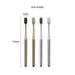 Luxury Gold and Silver Adult Couple Soft Bristle Toothbrush - Household Cleaning Companion