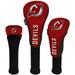 WinCraft New Jersey Devils Three-Pack Golf Club Headcover Set