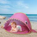 solacol Beach Shade Tent Sun Shelter Baby Beach Tent Automatic Quick Opening Portable Shade Pool Sun Protection Protection Sun Shelter for Infant Baby Beach Tent with Pool Beach Tents Sun Shelter