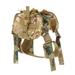 Dog Hiking Backpack Saddle Bag Rucksack High Capacity Adjustable Strap Saddlebag Outdoors Dog Backpack for Camping Hiking M M