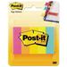 1Pack Post-it Page Flag Markers Assorted Brights 100 Flags/Pad 5 Pads/Pack (6705AN)