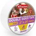 XFasten Clear Double Sided Sticky Tape Removable 2-Inches x 20-Yards Single Roll Ideal as an Anti-Scratch Cat Training Tape Holding Carpets and Woodworking