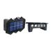 QIIBURR Up and Down Lights Outdoor New Solar Lights Outdoor Courtyard Home Atmosphere Decoration Night Light Up and Down Luminous Wall Light Bright Solar Outdoor Lights Outdoor Bright Solar Lights