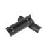 Wauebuly 2Pcs Magnetic Multi Purpose Vise Jaws Pad 4 Inch Length Metal Vice Soft Nylon Small Tool Black