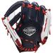 Easton Professional Youth Series PY10 10" Baseball Glove - Left Hand Throw Navy/White/Red