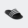 Badesandale ADIDAS SPORTSWEAR "AQUA ADILETTE", Gr. 40,5, schwarz-weiß (core schwarz, cloud weiß, core schwarz), Synthetik, sportlich, Schuhe, Topseller