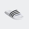Badesandale ADIDAS SPORTSWEAR "AQUA ADILETTE" Gr. 40,5, weiß (cloud white, core black, cloud white) Schuhe Badeschuhe Surf-Boots