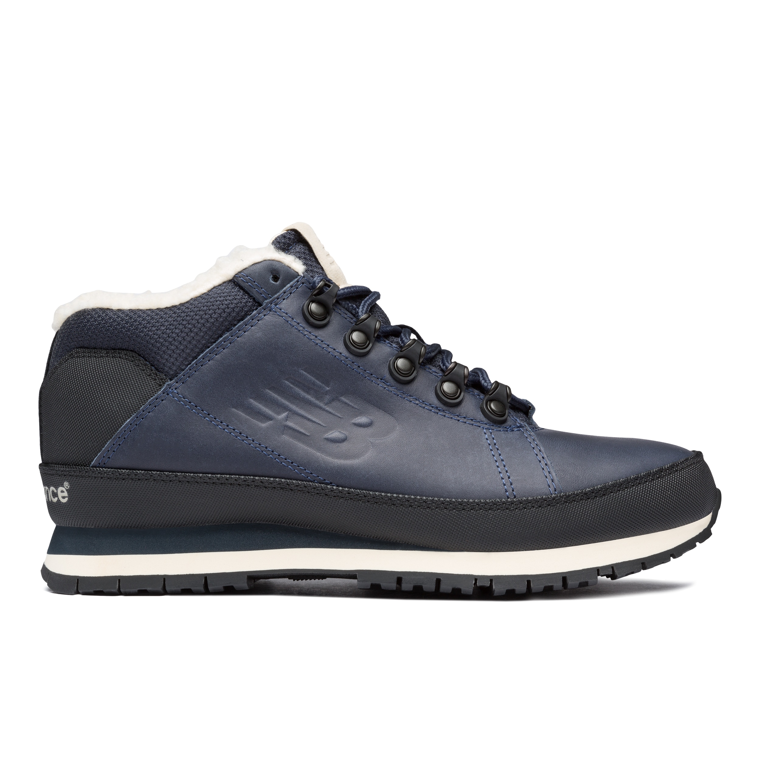 Sneakerboots NEW BALANCE "754", Herren, Gr. 45,5, blau (navy), Leder, Schuhe Sneakerboots, gefütterte Winterboots, Topseller