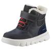 Lauflernschuh GEOX "B WILLABOOM BOY B ABX", Kinder, Gr. 20, blau (navy, rot), Lederimitat, Veloursleder, Textil, casual, Schuhe, Mit Amphibiox TEX-Membrane