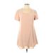 Jones New York Casual Dress - Mini: Pink Print Dresses - Women's Size 10 Petite