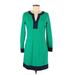 Vineyard Vines Casual Dress: Green Dresses - Women's Size 6