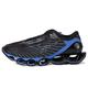 Mizuno Wave Prophecy 12 Herren-Laufschuh, Schwarze Auster/Blaue Asche, 42.5 EU