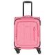 Travelite Boja Cabins 4 Wheels Soft Luggage Trolley 4 Wheel Suitcase 55 cm 2.6 kg, Pink