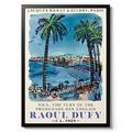 Nice, France - Raoul Dufy, Fine Art Print, Fauvism Wall Art, Vintage Travel, Famous Painting Home Decor, Modern Art Gift Idea, Archival Matte, A1 (Framed) - 84.1x59.4cm