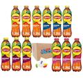 Lipton 1.25Litre - 3Pcs Each - Mango, Lemon, Peach, Raspberry - Bundle Of 12 Boxed Treatz