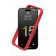 RhinoShield Bumper Case kompatibel mit [iPhone 15 Pro Max] | CrashGuard - Stoßdämpfende Schutzhülle im schlanken Design - 3.5 Meter Fallschutz - Rot