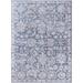 Blue 83.86 x 62.99 x 0.05 in Area Rug - Vivir x Livabliss Eleni Slate Machine Washable Area Rug Polyester | 83.86 H x 62.99 W x 0.05 D in | Wayfair