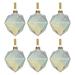 Hayet The Holiday Aisle® Holiday Shaped Ornament Glass | 4.75 H x 4.25 W x 4.25 D in | Wayfair 7056B14616324F9384EBDFAD8F69B39B