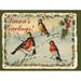 The Holiday Aisle® Season's Greetings Christmas Metal Sign Metal | 8.5 H x 11.5 W x 0.04 D in | Wayfair 704B9BBBE5E14E4DAC97DE0A0D7EAC31