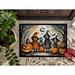 The Holiday Aisle® Janaya Non-Slip Halloween Outdoor Doormat Synthetics | 27 H x 18 W in | Wayfair 5549CBCD15B741999523B88230904BCA