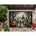 The Holiday Aisle® Jakeil Non-Slip Halloween Outdoor Doormat Synthetics | 27 H x 18 W in | Wayfair F05334E4F7EB448684F050F6226C1352