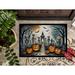 The Holiday Aisle® Jannelly Non-Slip Halloween Outdoor Doormat Synthetics | 27 H x 18 W in | Wayfair 9D2521C8099A48D09AE1429C4734D60C