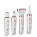 CNKOO Electric Razor for Women Hair Trimmer for Bikini Legs Womens Shaving Eyebrow Lips Body Face Beard Mustache Nose Arm Armpit Facial Hair Removal for Women s Shaver 4 in 1 Kit