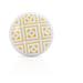 Haver Square 1-3/5 In. Yellow Flat Cabinet Knob