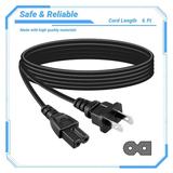 KONKIN BOO AC IN Power Cord Cable Outlet Plug Lead Replacement For Motorola Arris SURFboard SBG6782 SBG6782-AC DOCSIS 3.0 Cable Modem (4FT Cable)