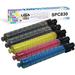 MADE IN USA TONER Compatible Replacement for Ricoh SP C830DN SP C831DN 821117 821181 821118 821182 821119 821183 821120 821184 2 x Black Cyan Magenta Yellow- 5 Pack